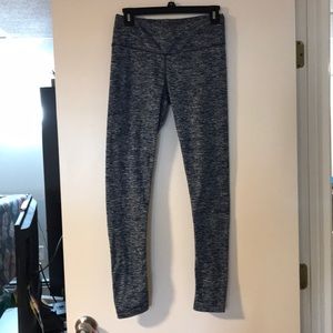 Speckled Dark Blue Yoga leggings